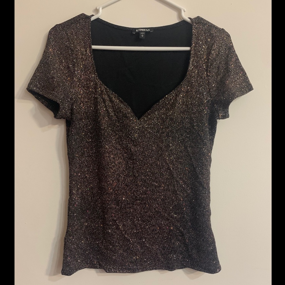 Sparkly Express top- Size M